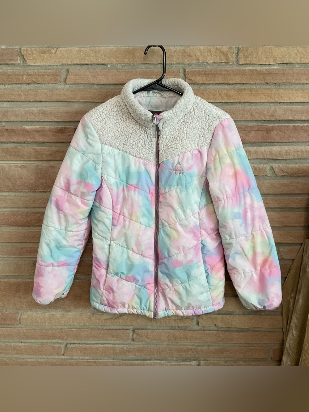 Gerry Girls Lightweight Rainbow Puffer Size L  (14/16)